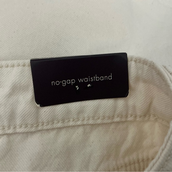 Women’s Ava & Viv Midi High Rise Stretch Cream Shorts Size 20 - Picture 9 of 10